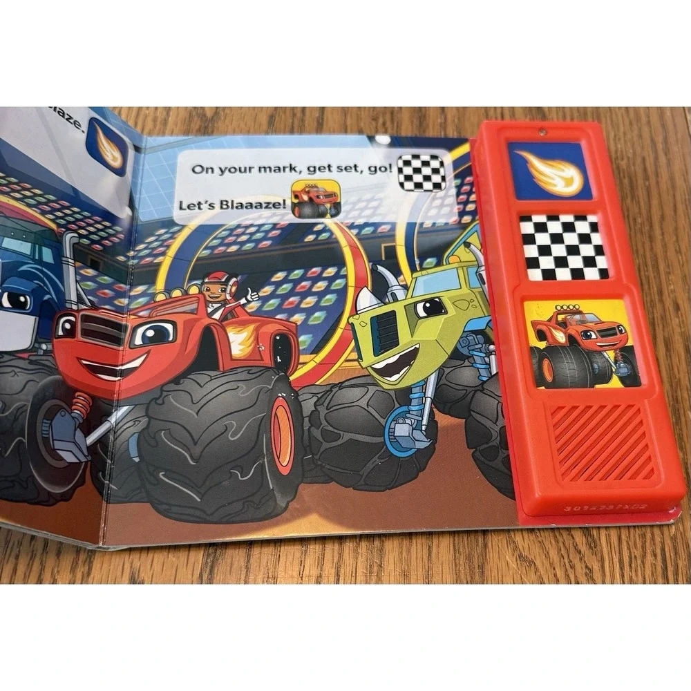 Blaze and the Monster‎ Machines My Friend Blaze Play A Sound Book. 2017 Rare